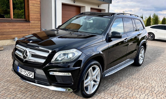 Mercedes-Benz GL cena 185000 przebieg: 53000, rok produkcji 2014 z Czchów małe 781